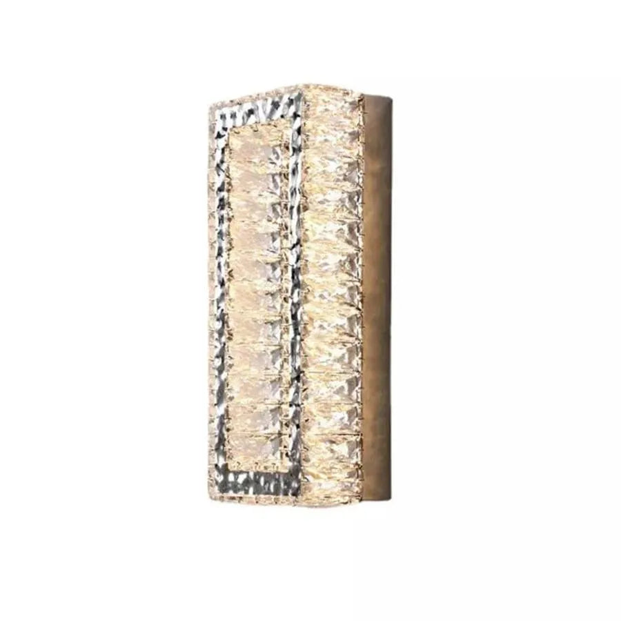 Crystal Mefisto LED стенна лампа 24W Silver Вътрешни стенни лампи Заглавие по подразбиране Alessandro Design