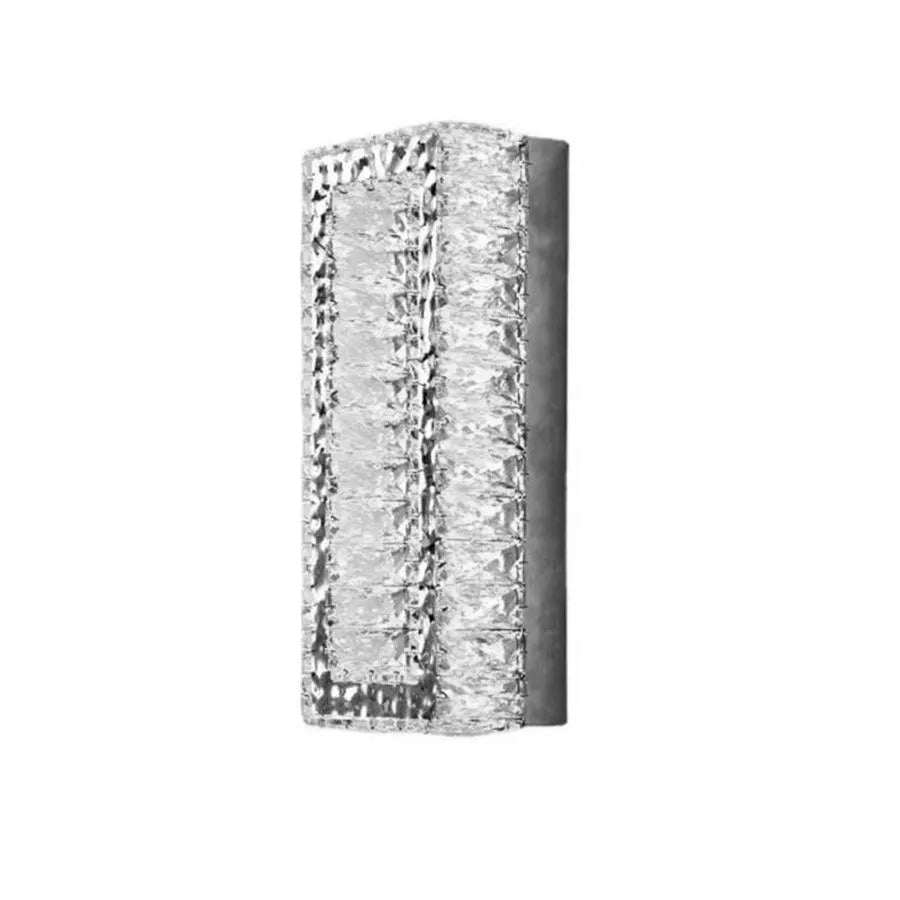 Crystal Mefisto LED стенна лампа 24W Silver Вътрешни стенни лампи Заглавие по подразбиране Alessandro Design