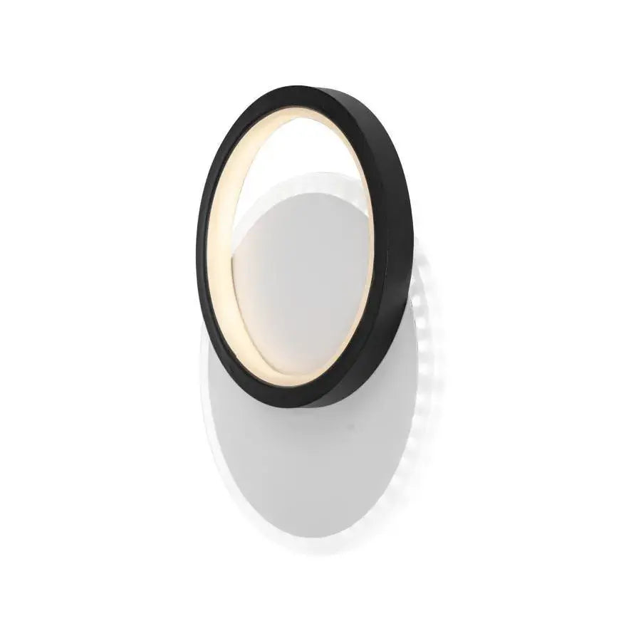 SMALON LED стенна лампа 26W, 2 кръга, студена/топла/неутрална светлина, черно бял LED полилей Заглавие по подразбиране Alessandro Design