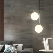 Полилей LOFT Haven, 1x E27, златисто бял, метал, регулируема височина, модерни модерни полилеи Заглавие по подразбиране Alessandro Design