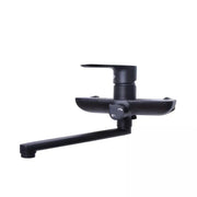 Стенен кран, неръждаема стомана SUS304, черен, LJS/223B кранове и душ колони Заглавие по подразбиране Alessandro Design