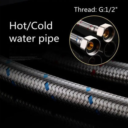 Смесител за мивка, матирана неръждаема стомана, фитинги, фиксиращ комплект, MP005 Смесители за баня Заглавие по подразбиране Alessandro Design