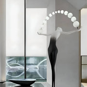 Anatolio LED подова лампа 24W 4000KMetal Black Veioze & подова лампа Заглавие по подразбиране Alessandro Design