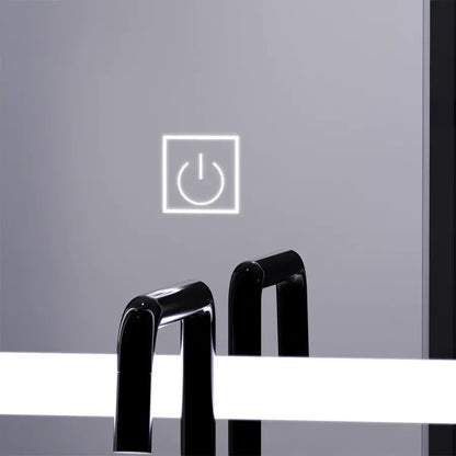 Giga LED огледало, 60x80cm, 14W, докосване, 6000K светлина Korman Mirrors E Заглавие по подразбиране Alessandro Design