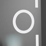 Правоъгълно LED огледало, 50x70 см, Eclat MotionGlow Marcello, система за обезпотяване, часовник и термометър, козметична лупа, димируеми огледала Marcello Заглавие по подразбиране Alessandro Design