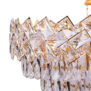 Кристален полилей WINDSOR Supremo 10xE14, диаметър 80 см, блестящо злато, регулируема височина Кристални полилеи Заглавие по подразбиране Alessandro Design