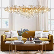 Kaiser Crystal Candelabra 13x G9 Диаметър 120cm Златен Crystal Candelabra Заглавие по подразбиране Alessandro Design
