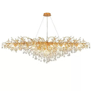 Kaiser Crystal Candelabra 13x G9 Диаметър 120cm Златен Crystal Candelabra Заглавие по подразбиране Alessandro Design