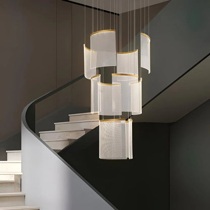 Crystal LED Alduino златен полилей с диаметър 80 см злато с регулируема височина Модерни полилеи Заглавие по подразбиране Alessandro Design