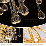 Кристален полилей Nathanael 7x G9 Gold Crystal Chandeliers Заглавие по подразбиране Alessandro Design