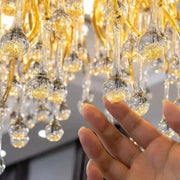 Кристален полилей Nathanael 7x G9 Gold Crystal Chandeliers Заглавие по подразбиране Alessandro Design