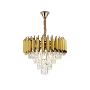Salvador Cristal Candelabra 4x E27 Златен кристален свещник Заглавие по подразбиране Alessandro Design