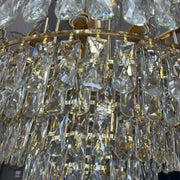Junnut Candelabra 21xE27, Кристал и метал, Златен кристален свещник Заглавие по подразбиране Alessandro Design