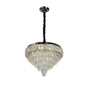 MEILI CRYSTAL CASCADA 500 – Кристален LED полилей, 112W, Ø500 mm, с дистанционно управление Кристални полилеи Заглавие по подразбиране Alessandro Design