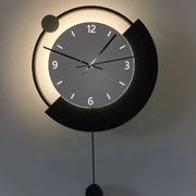 Luna декоративна LED стенна лампа 83W диаметър 120CM студена/неутрална/топла светлина черна