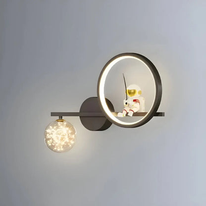 LED стенна лампа 21W Swarna Cool/Warm/Neutral, Black Chandeliers Children Default Title Alessandro Design