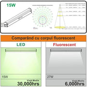 LED Баня Evia 15W 6400K 60cm IP44 Бяла