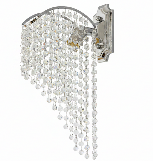 Лампа Cristal Ander 1x E14 Glossy Chrome