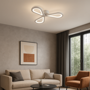 LED полилей AURALIUS 18W, 3 венчелистчета, неутрална светлина, 4000K, апликирани бели LED полилеи Заглавие по подразбиране Alessandro Design
