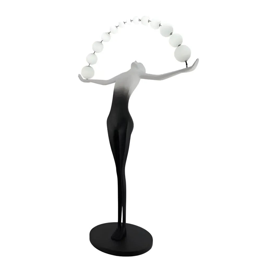 Anatolio LED подова лампа 24W 4000KMetal Black Veioze & подова лампа Заглавие по подразбиране Alessandro Design