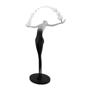 Amato LED подова лампа 24W 4000K черен метал Veioze & подова лампа Заглавие по подразбиране Alessandro Design