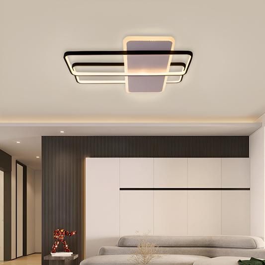 LED полилей с дистанционно управление ARIANNA 75W, 3 елемента, студена/топла/неутрална светлина, димируем, черен LED полилей с дистанционно управление Заглавие по подразбиране Alessandro Design