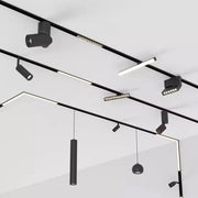 Магнитна LED решетка, фиксирана, 6 W, неутрална светлина, вградена, черна LED продукти Заглавие по подразбиране Alessandro Design