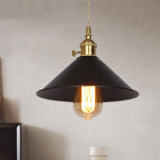 Lustra Suspendata, LV210/3L, 3xE27, Negru, Metal si Fir, Inaltime Reglabila Lustre Vintage Default Title Alessandro Design