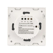 Touch Switch Head-Scara Glass Secured White Switches Заглавие по подразбиране Alessandro Design
