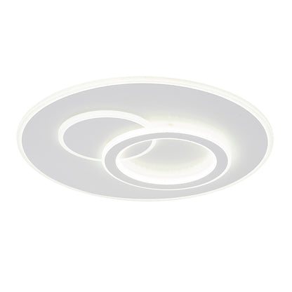 LED полилей с дистанционно управление NOLUX 34W, Кръгъл, Студена/Топла/Неутрална светлина, Димируем, Бял LED полилей с дистанционно управление Заглавие по подразбиране Alessandro Design