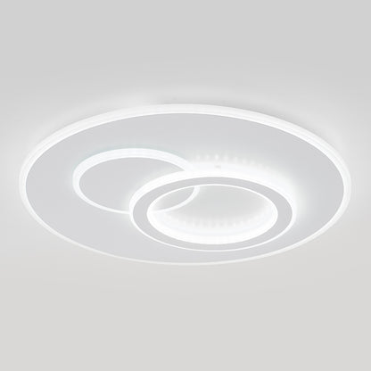 LED полилей с дистанционно управление NOLUX 34W, Кръгъл, Студена/Топла/Неутрална светлина, Димируем, Бял LED полилей с дистанционно управление Заглавие по подразбиране Alessandro Design