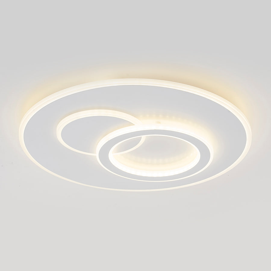 LED полилей с дистанционно управление NOLUX 34W, Кръгъл, Студена/Топла/Неутрална светлина, Димируем, Бял LED полилей с дистанционно управление Заглавие по подразбиране Alessandro Design