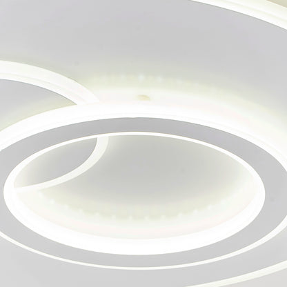 LED полилей с дистанционно управление NOLUX 34W, Кръгъл, Студена/Топла/Неутрална светлина, Димируем, Бял LED полилей с дистанционно управление Заглавие по подразбиране Alessandro Design