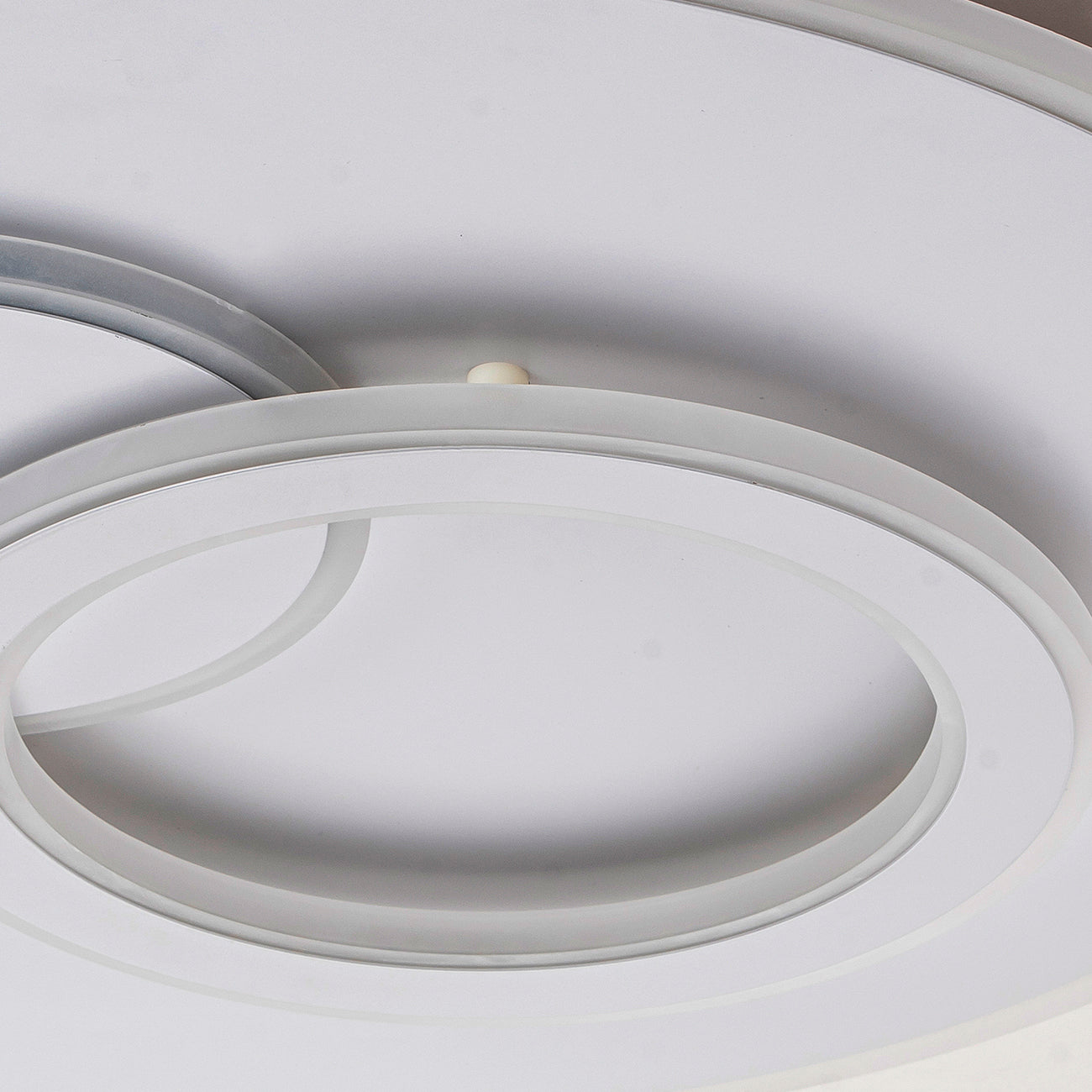 LED полилей с дистанционно управление NOLUX 34W, Кръгъл, Студена/Топла/Неутрална светлина, Димируем, Бял LED полилей с дистанционно управление Заглавие по подразбиране Alessandro Design