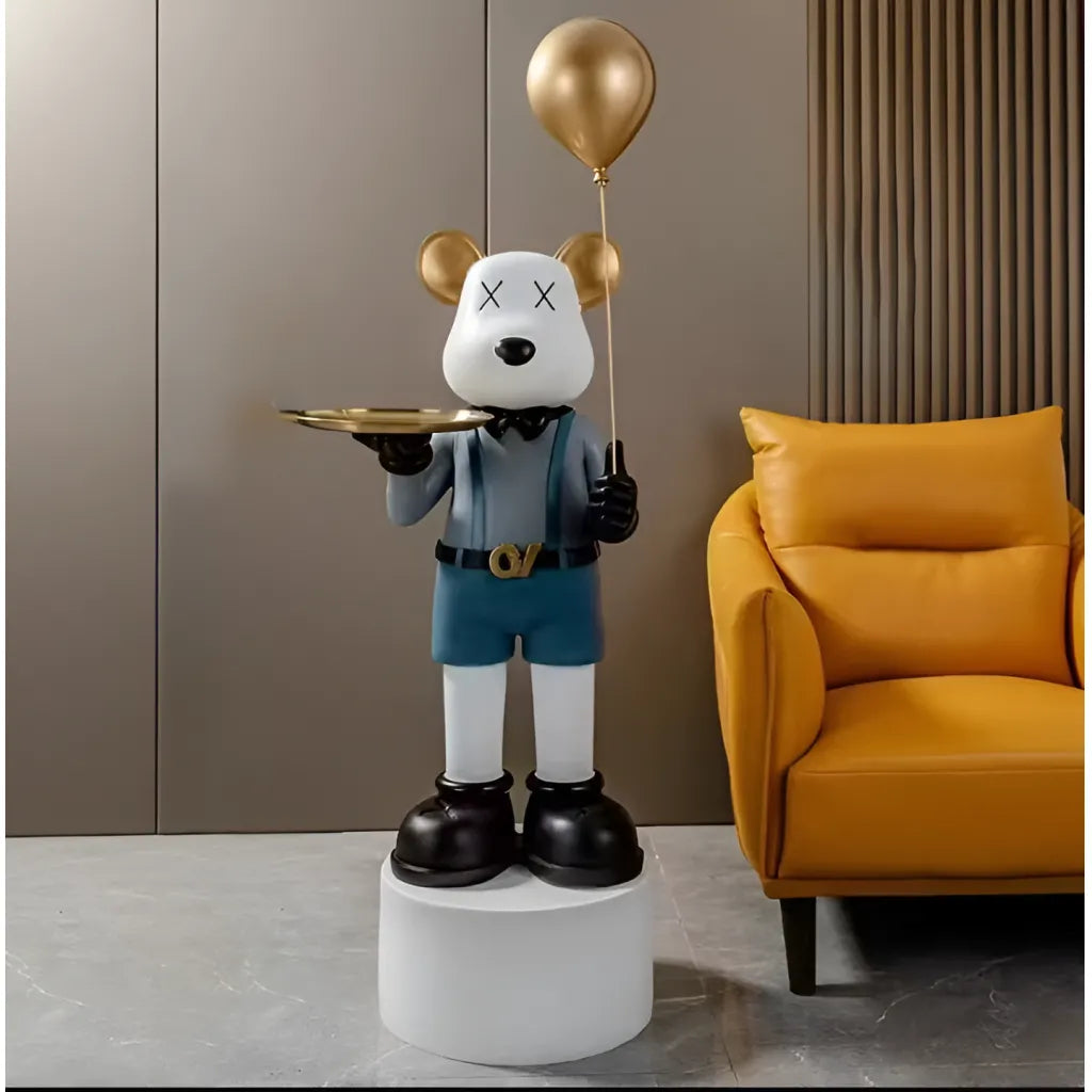 Луксозна LED подова лампа от Resin Multicolor Veioze & Заглавие по подразбиране Alessandro Design Floor Lamp