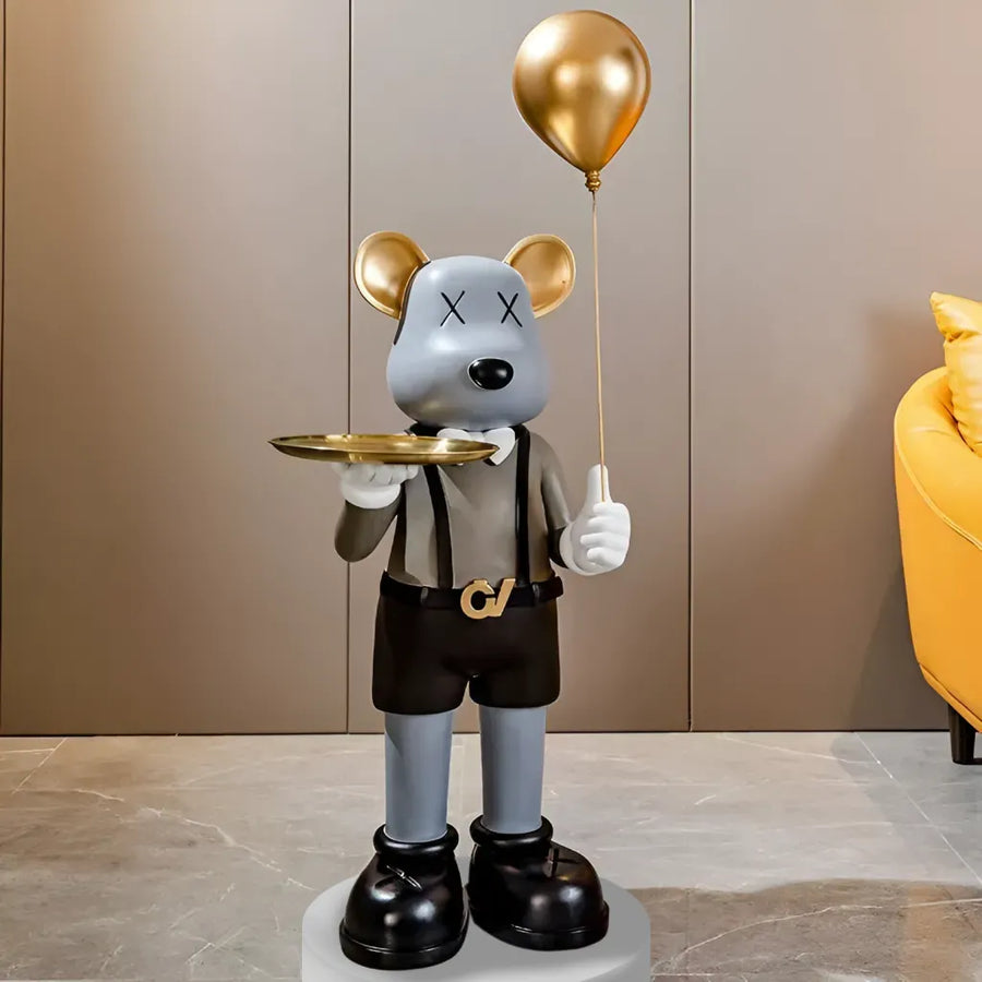 Луксозна LED подова лампа от Resin Multicolor Veioze & Заглавие по подразбиране Alessandro Design Floor Lamp