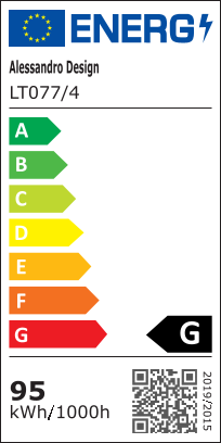 LED полилей с дистанционно управление и кристал NOVA RHOMBA RGB 95W, 4 квадрата, студена/топла/неутрална светлина, възможност за димиране, блестящи хромирани LED полилеи и кристали Заглавие по подразбиране Alessandro Design