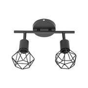 Lustra Abigela 2x E27 Черно Заглавие по подразбиране Alessandro Design