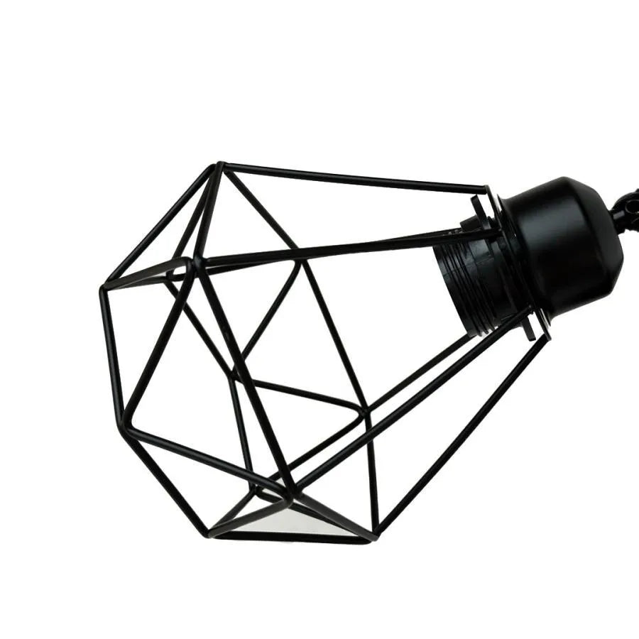 Lustra Ailyn 3x E27 Black Luster Industrial Заглавие по подразбиране Alessandro Design