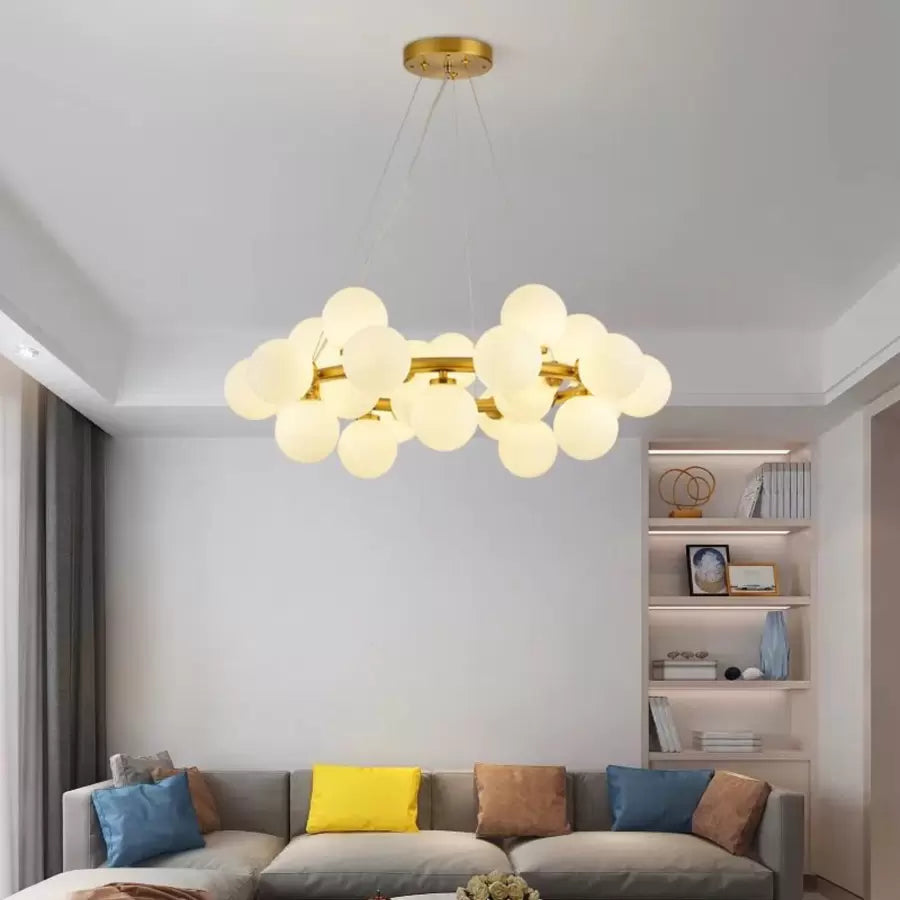 Полилей Arianna 25x G9 от бяло злато Заглавие по подразбиране Alessandro Design