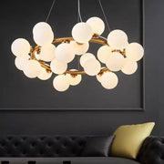 Полилей Arianna 25x G9 от бяло злато Заглавие по подразбиране Alessandro Design
