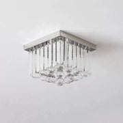 Кристален полилей MARTINEZ Linear Luxe, диаметър 35 см, 4x E14, блестящ хромиран свещник Moderne Заглавие по подразбиране Alessandro Design