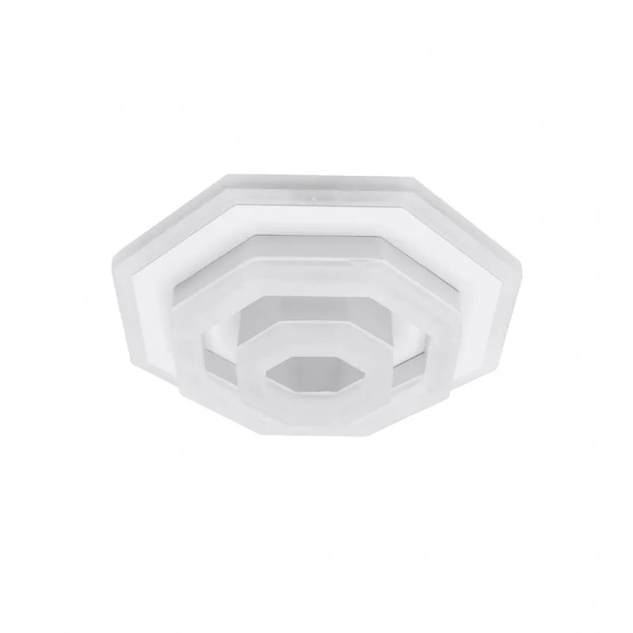 LED полилей ADELINE 24W, Диаметър 20см, Студена/Топла/Неутрална светлина, Бял