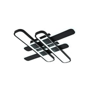 LED полилей с дистанционно управление AFINA 120W, 4 елемента, студена/топла/неутрална светлина, димируем, черен LED полилей с дистанционно управление Заглавие по подразбиране Alessandro Design