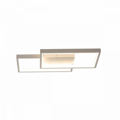 LED полилей с дистанционно управление LANDYN 37W, 2 квадрата, студена/топла/неутрална светлина, димируем, бял LED полилей с дистанционно управление Default Title Alessandro Design