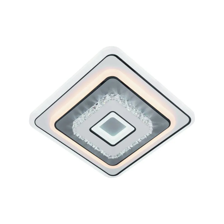 LED кристален полилей ARABELA 40W, Студена/Топла/Неутрална светлина, Бял LED Полилеи Заглавие по подразбиране Alessandro Design