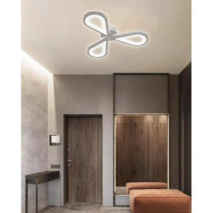 LED полилей AURALIUS 18W, 3 венчелистчета, неутрална светлина, 4000K, апликирани бели LED полилеи Заглавие по подразбиране Alessandro Design