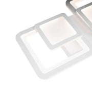 LED полилей с дистанционно управление BALANS 44W, 2 квадрата, студена/топла/неутрална светлина, димируем, бял LED полилей с дистанционно управление Default Title Alessandro Design
