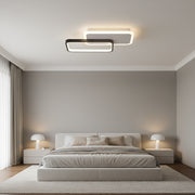 LED полилей с дистанционно CAROLINA 31W, 2 Елемента, Студена/Топла/Неутрална светлина, Димируем, Черен