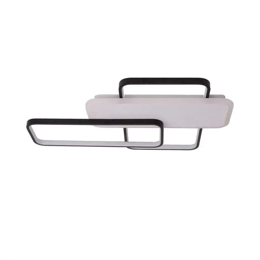 LED полилей с дистанционно управление CAROLINA 76W, 3 елемента, студена/топла/неутрална светлина, димируем, черен LED полилей Заглавие по подразбиране Alessandro Design